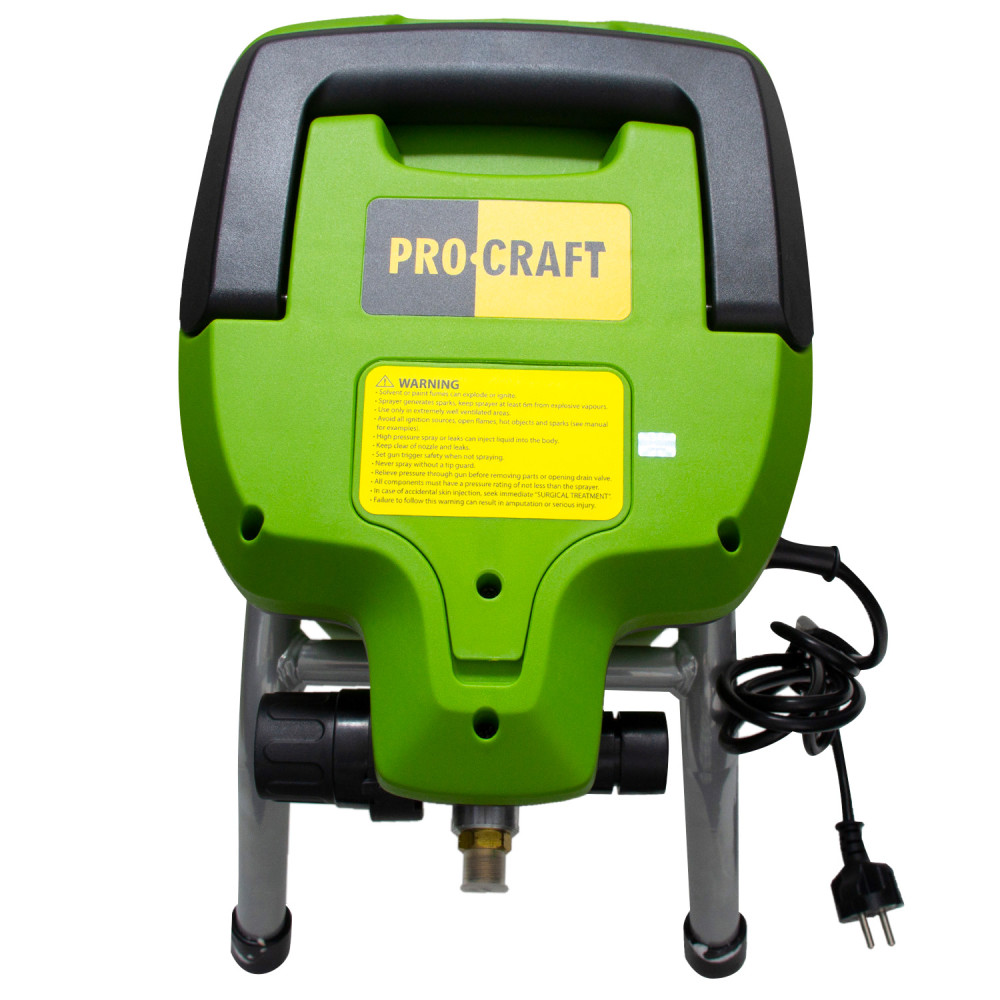 Фарбувальна станція високого тиску Procraft PSE1100 - Зображення 4