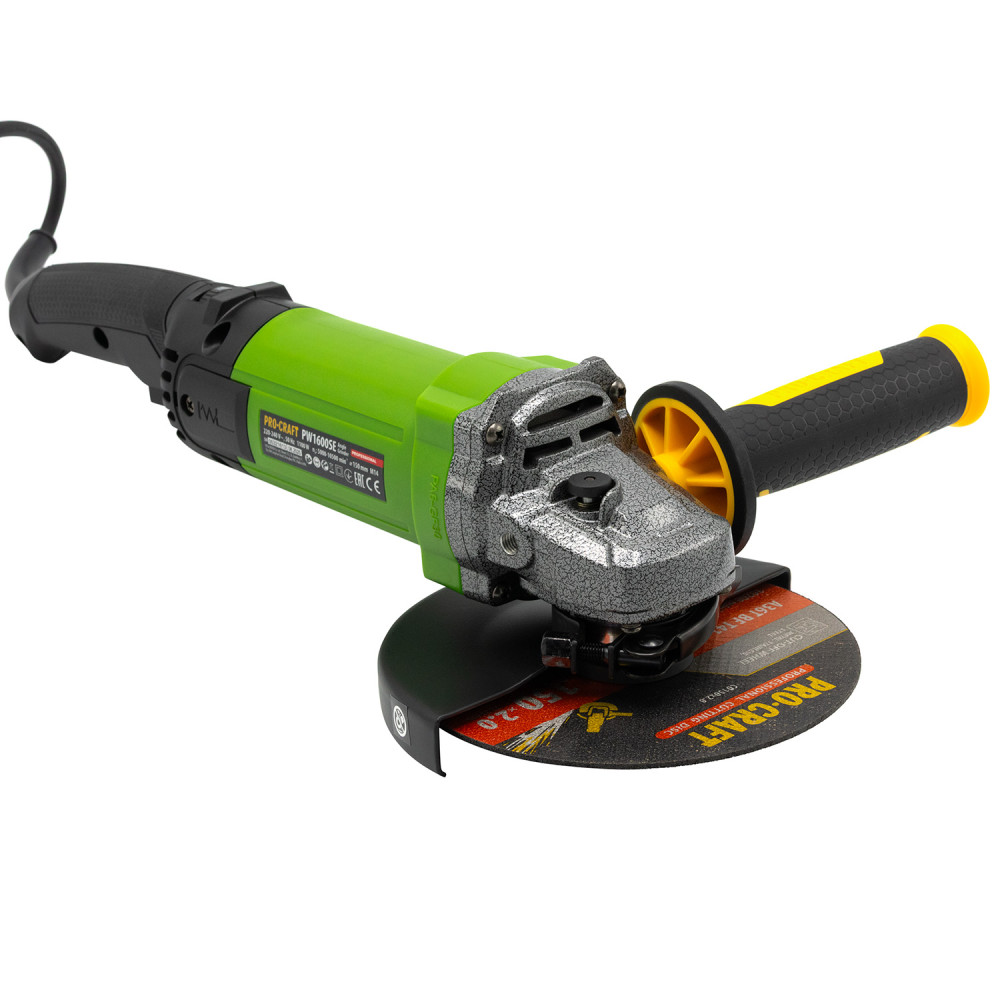 Кутошліфувальна машина Procraft PW1600SE 150 мм - Зображення 7