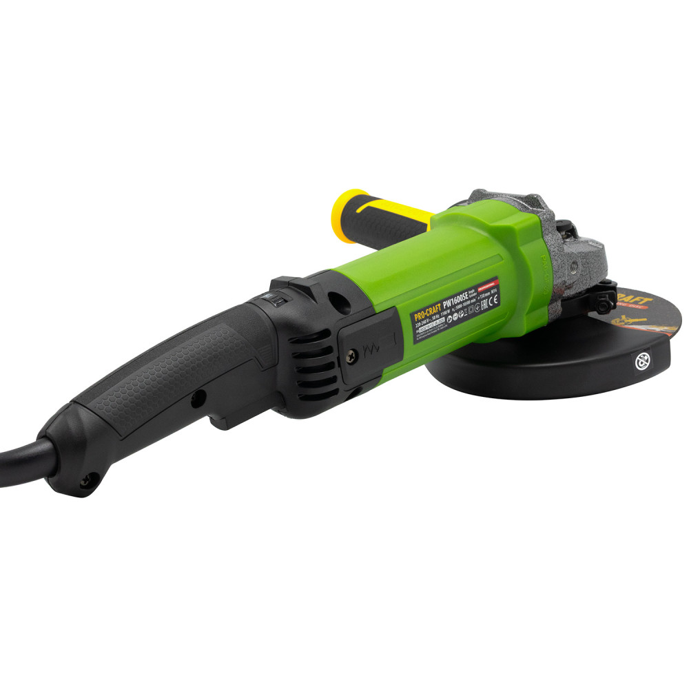 Кутошліфувальна машина Procraft PW1600SE 150 мм - Зображення 12
