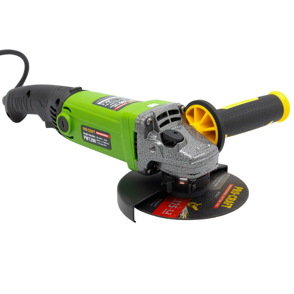 Кутошліфувальна машина Procraft PW1200 125 мм - Зображення 7