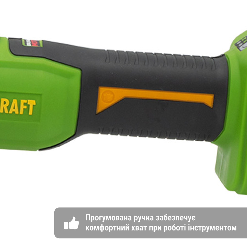 Акумуляторна болгарка Procraft PWA220 (1 акб 4 Аг) - Зображення 6