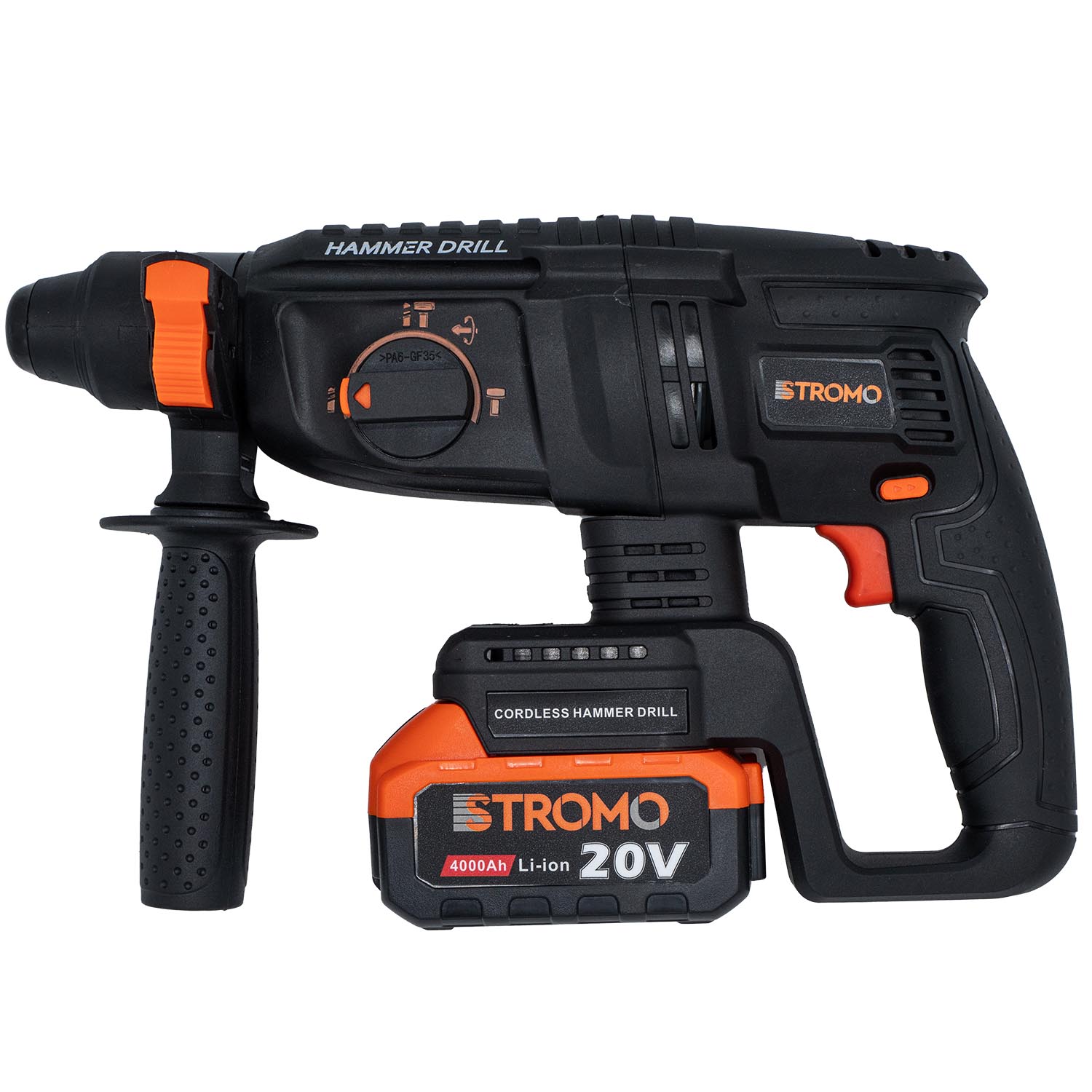 Акумуляторний перфоратор Stromo AHA20 SDS+, 20 В, 1,7 Дж - Зображення 7